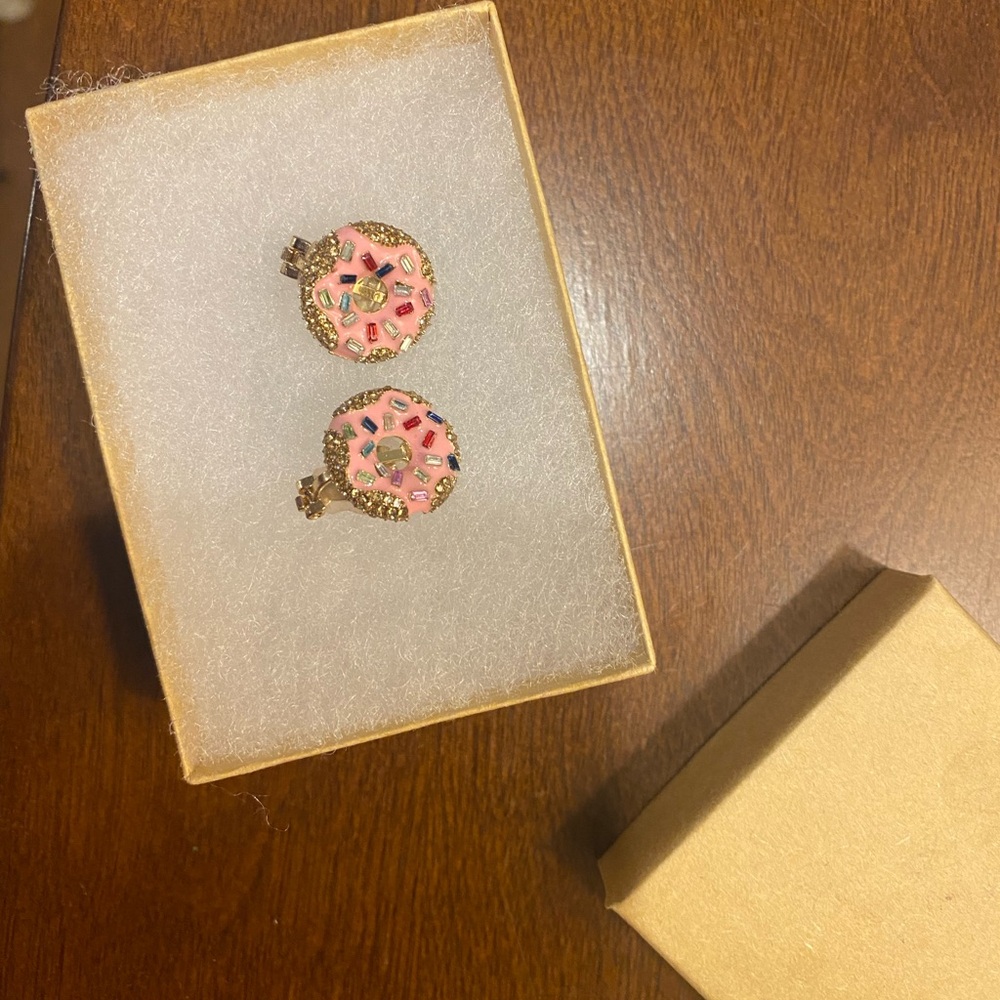 Bauble bar clip on earrings